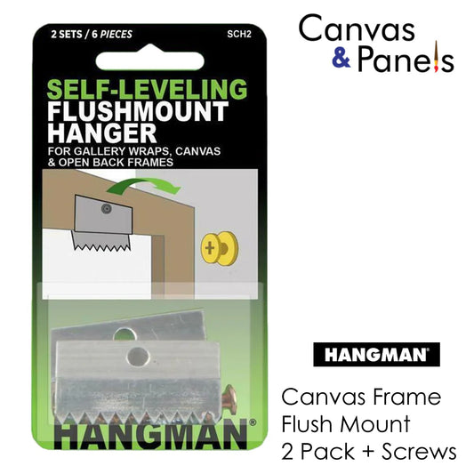 Canvas Hanger | Flush Mount | 2 Pack